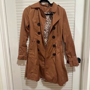 Divided by H&M Stylish Brown Trench Coat